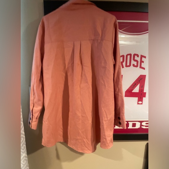 LulaRoe “Abigail” Shacket Button Up Top - Picture 10 of 12